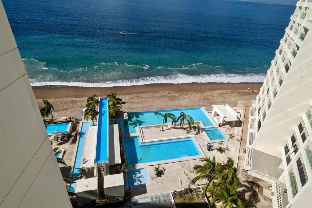 פוארטו ואלארטה Harbor 13008A Artistic Beachfront Studio By Moikkarentals מראה חיצוני תמונה